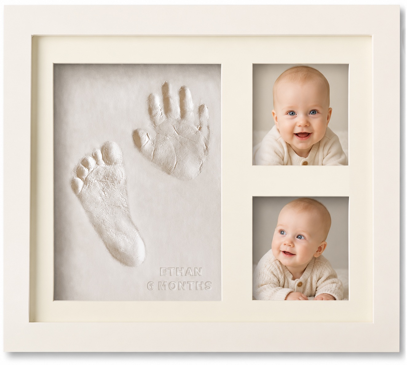 Baby Herinneringskader met Hand- en Voetafdruk
